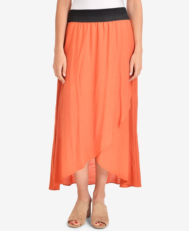 NY Collection Tuwa Tulip-Hem Skirt & Reviews - Skirts - Women - Macy's