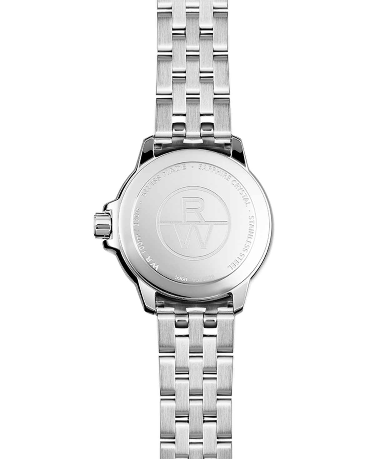 Shop Raymond Weil Women's Swiss Tango Diamond-accent Stainless Steel Bracelet Watch 30mm In Silver