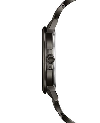 Citizen - Men's Eco-Drive Axiom Gray Stainless Steel Bracelet Watch 41mm