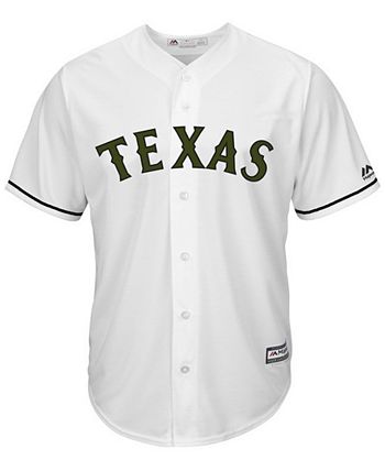 Majestic, Shirts, Texas Rangers Adrian Beltre Jersey Tshirt Majestic Mlb  Large