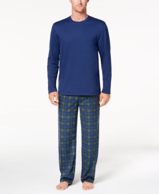 Club Room - Men's Fleece Pajama Set