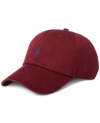 Polo Ralph Lauren Men's Cotton Chino Baseball Cap & Reviews - Hats, Gloves  & Scarves - Men - Macy's