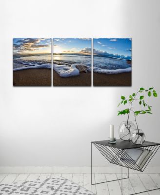 'Sea Star' 3-Pc. Canvas Art Print Set