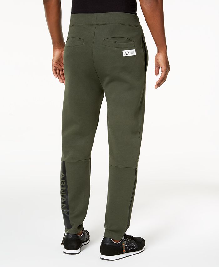 armani exchange fleece pants