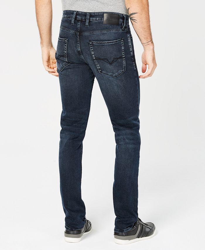 GUESS Jeans Uomo Slim Tapered - Lavaggio Distrutto Con Tasche 5 Tasche