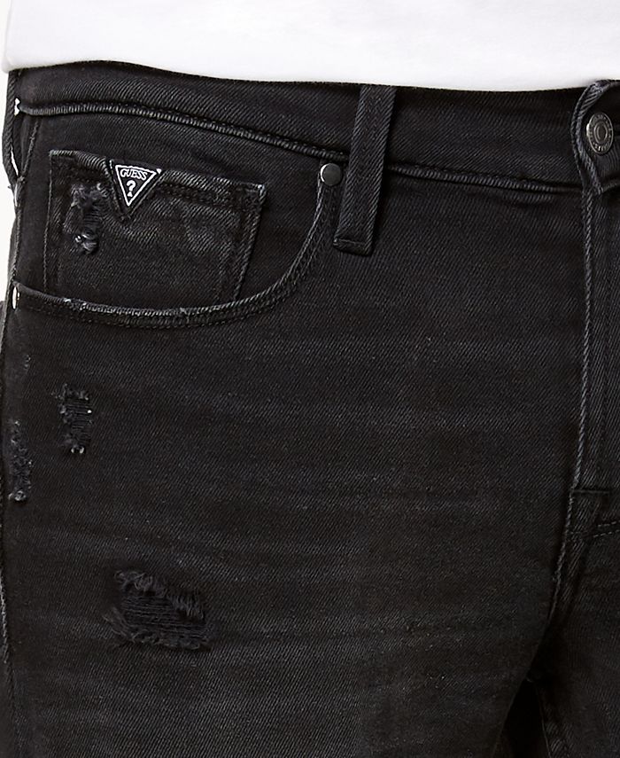 GUESS - Men's Slim-Fit Tapered Jeans