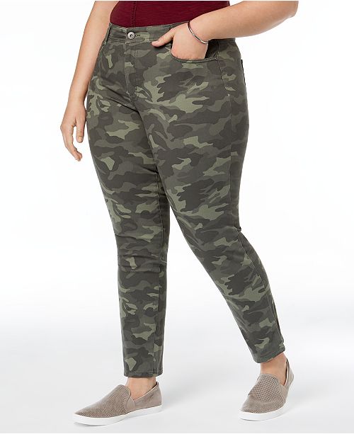 plus size high waisted jeans tummy control
