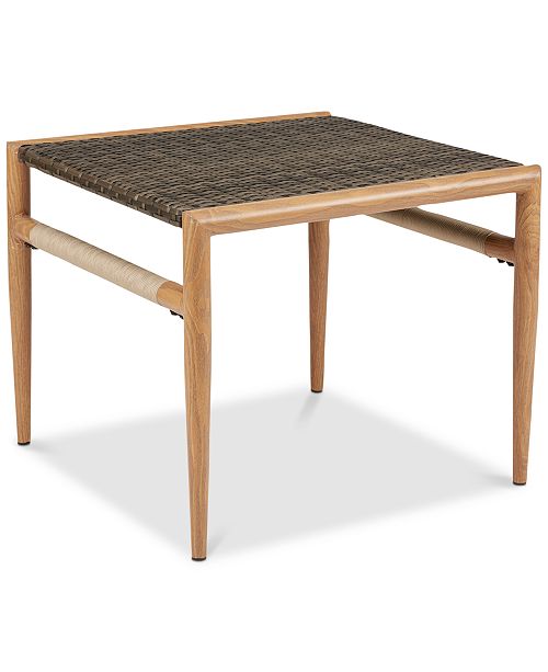 Furniture Cavson Outdoor Accent Table Reviews Furniture Macy S