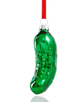 Holiday Lane - Foodie Cucumber Ornament Created For Macy's