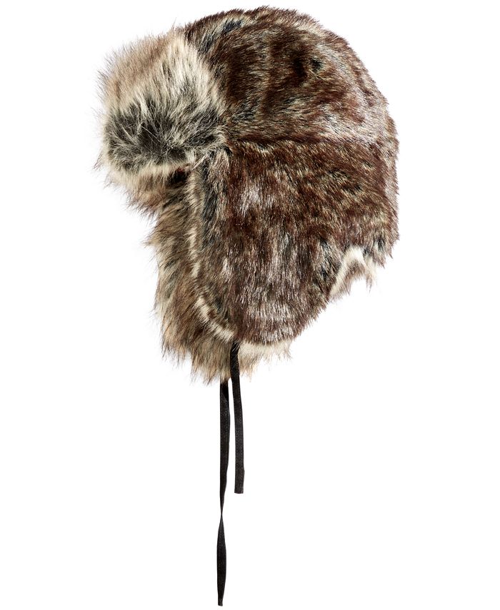 STETSON Men's Faux-Fur Trapper Hat, Created for Macy's - Macy's