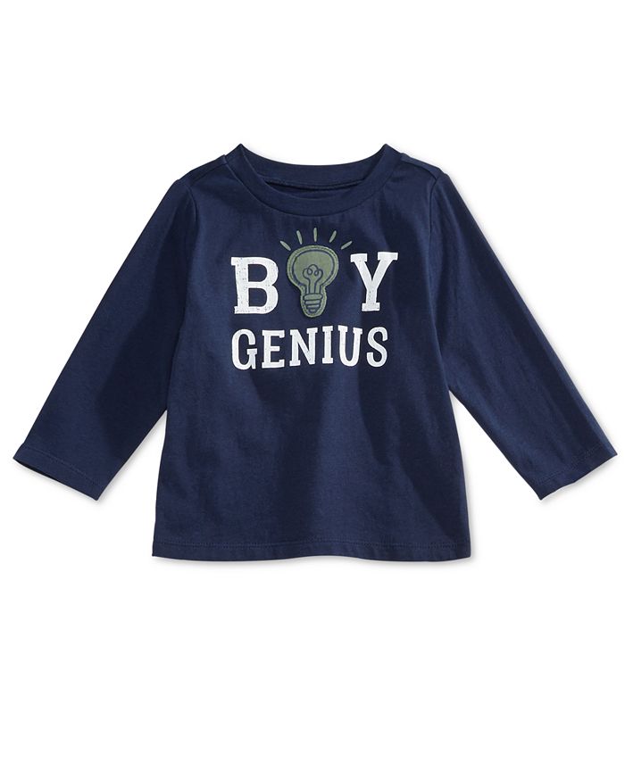 First Impressions Baby Boys Genius GraphicPrint Cotton TShirt