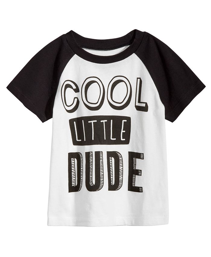 First Impressions Baby Boys Cool-Print Cotton T-Shirt, Created for Macy ...