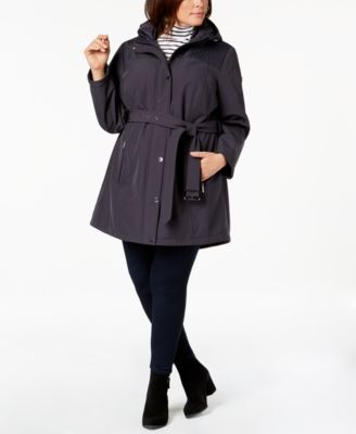 michael kors plus size raincoat