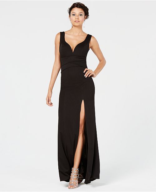 Emerald Sundae Juniors Sweetheart Side Slit Gown Reviews