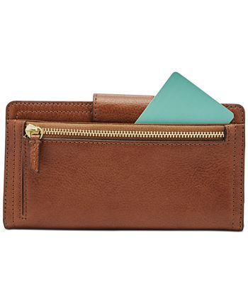 Logan RFID Tab Clutch - SL6353989 - Fossil