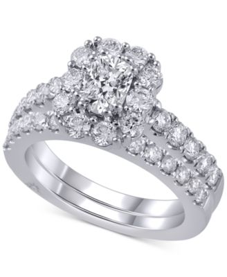 Macy's - Diamond IGI Certified Bridal Set (2 ct. t.w.) in 18k Gold