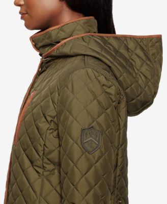 lauren ralph lauren petite quilted coat