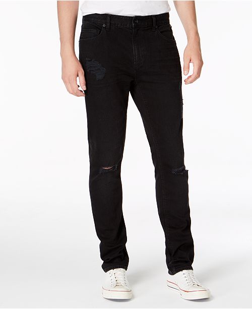 American Rag Men's Slim-Fit Stretch Destroyed Jeans, Created for Macy's ...
