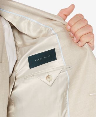 Men's Herringbone Linen Blazer