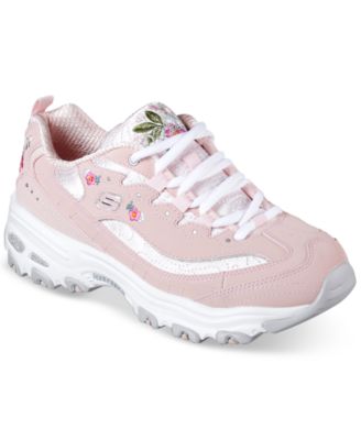 Skechers - Women's D-Lites - Bright Blossoms Walking Sneakers from Finish Line