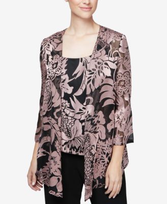 Alex Evenings - Printed Jacket & Shell