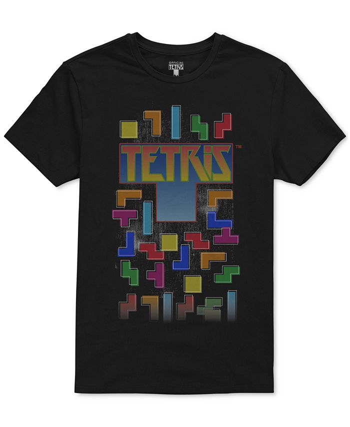 New World Men's Tetris Graphic T-Shirt - Macy's