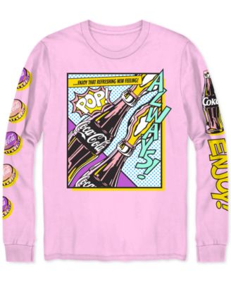 pink coca cola sweatshirt