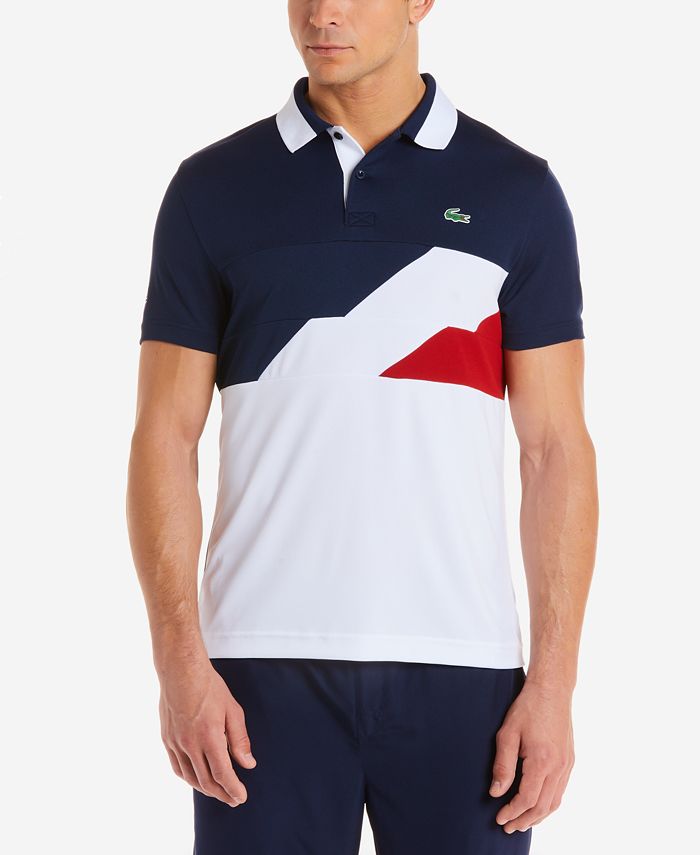 Lacoste Men's Ultra Dry Colorblocked Polo - Macy's