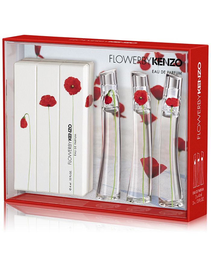 Kenzo flower best sale miniature set