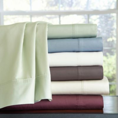 Solid 4-Pc. California King Sheet Set, 400 Thread Count Cotton Sateen