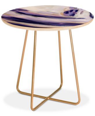 Deny Designs - Laura Fedorowicz Bravery Looks Good on You Round Side Table