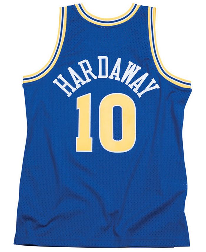 Tim Hardaway Golden State Warriors Mitchell Ness Hardwood
