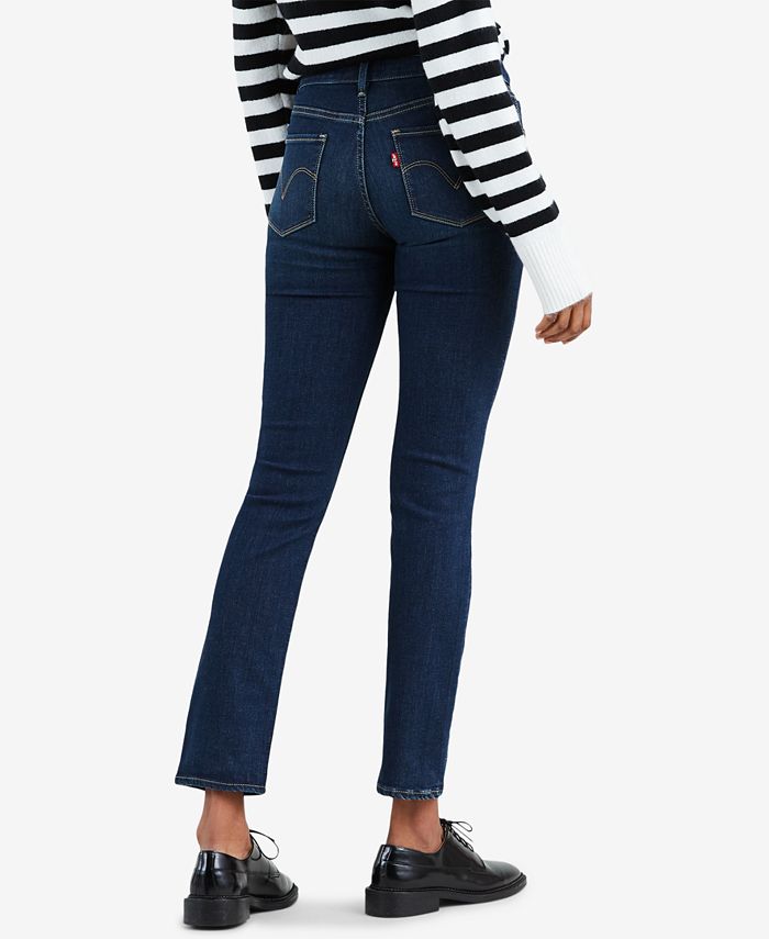 levi's mid rise skinny jeans