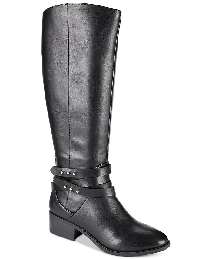Material Girl Damien Tall Boots, Created for Macy's - Macy's