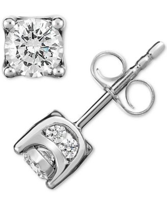 macy's true miracle diamond earrings