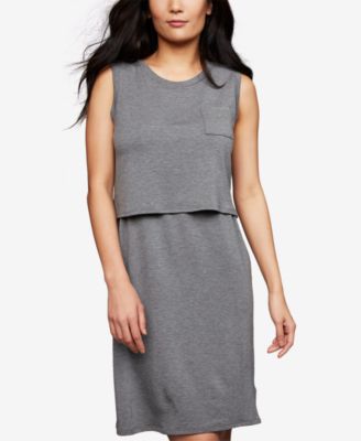 A Pea in the Pod - Maternity Tiered Nursing Dress