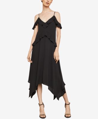 macys bcbg black dress