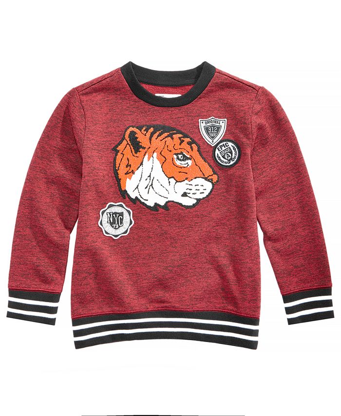 Epic Threads - Toddler Boys Tiger-Print Sweatshirt