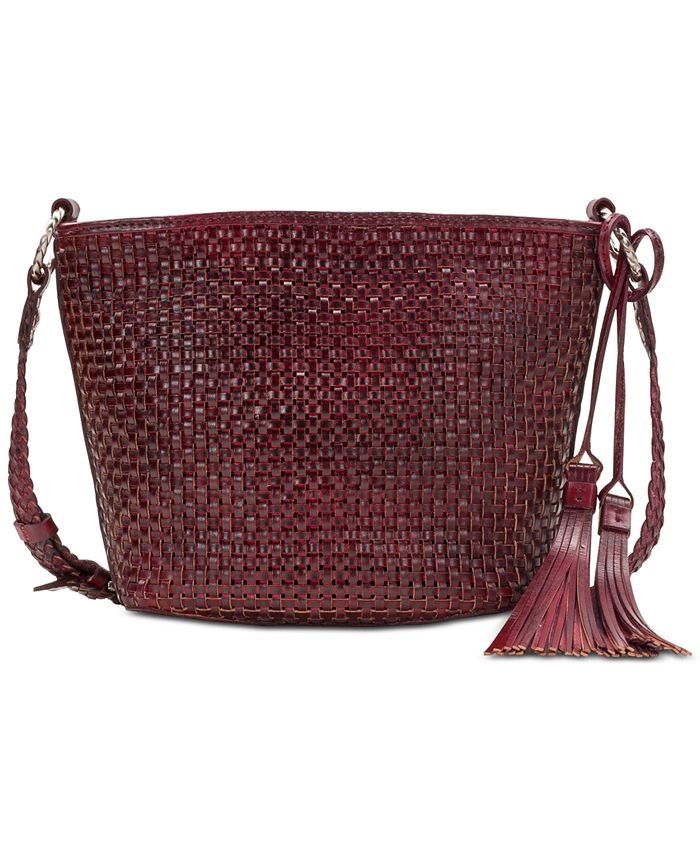 Patricia Nash Banyoles Woven Leather Crossbody Macy s