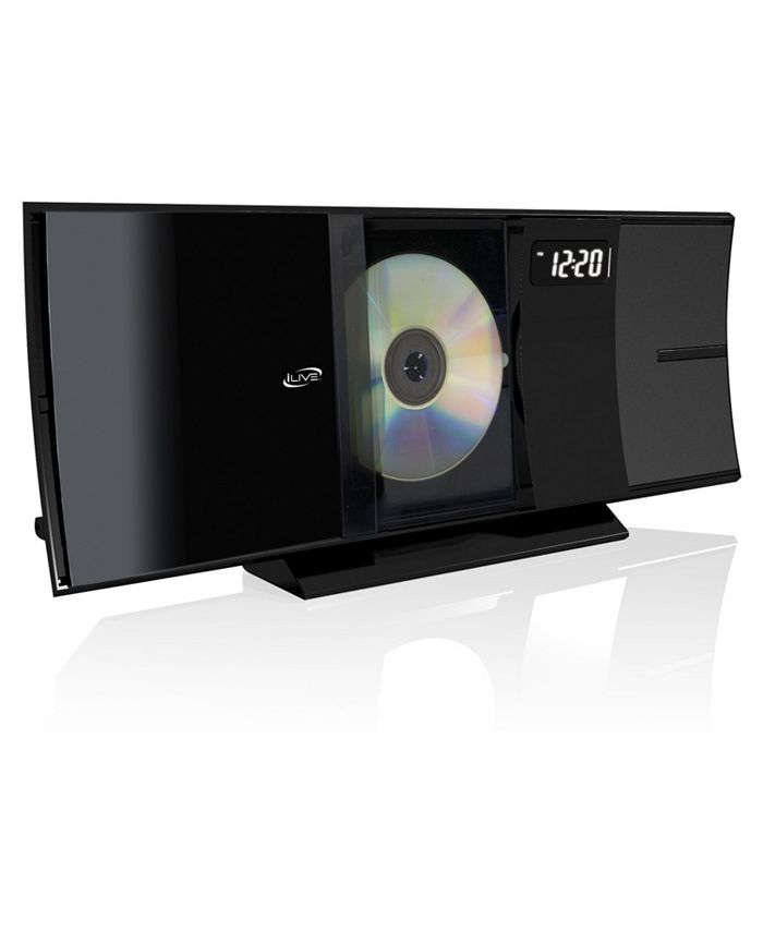 iLive Bluetooth CD Home Music System with FM Tuner Macy