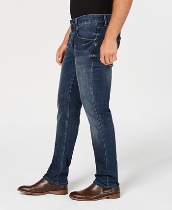 INC International Concepts I.N.C. Men's Slim-Straight Fit Stretch Jeans ...