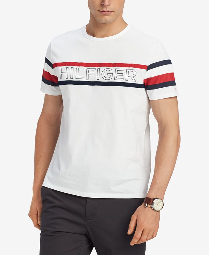 Tommy Hilfiger Men's Fenton T-Shirt, Created for Macy's & Reviews ...