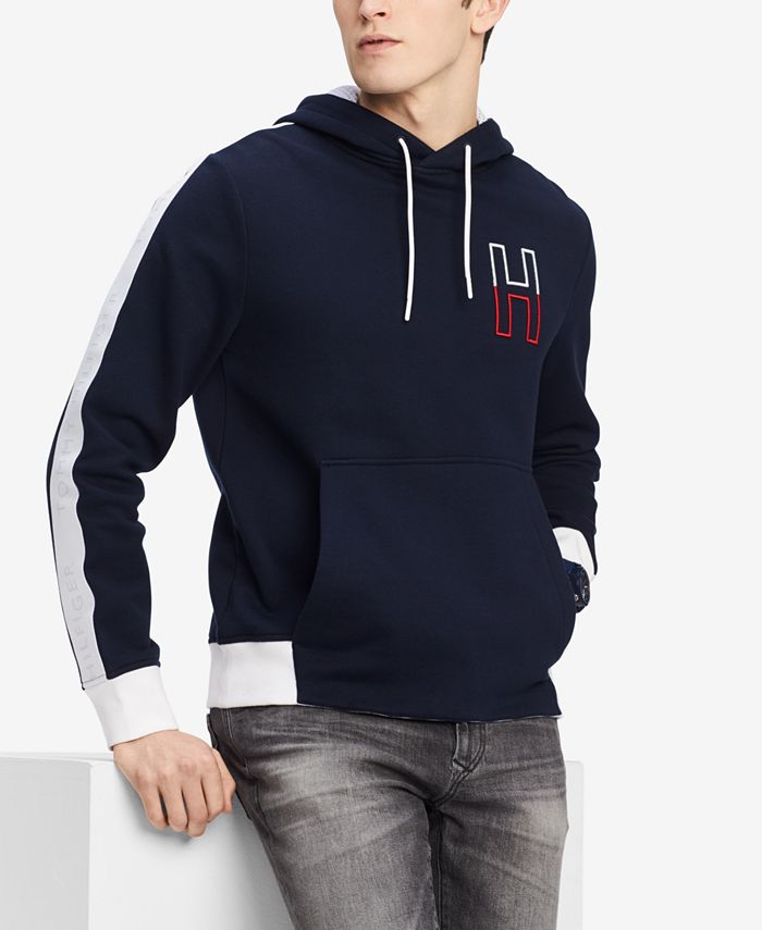 tommy hilfiger hoodie and jogger set mens