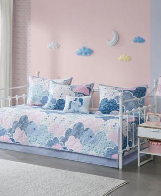 Intelligent Design Cloud Reversible Coverlet Set, Daybed