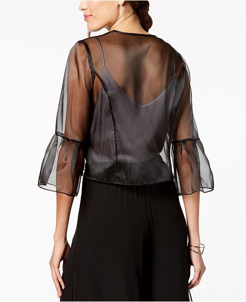 Alex Evenings Sheer Jacket Jackets & Blazers Women Macy's