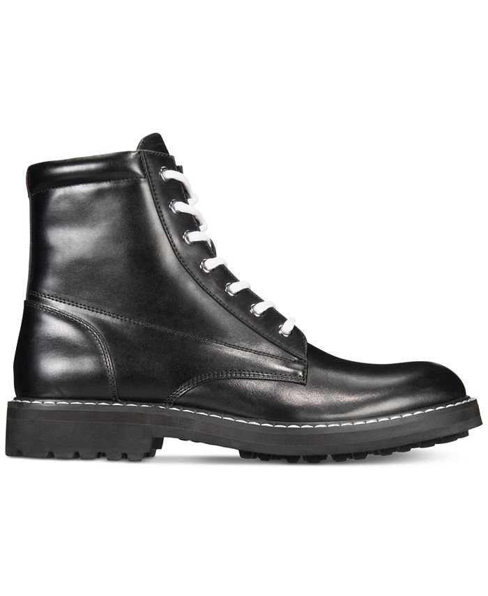 INC International Concepts I.N.C. Men's Ivan Lace-Up Boots, Created for ...