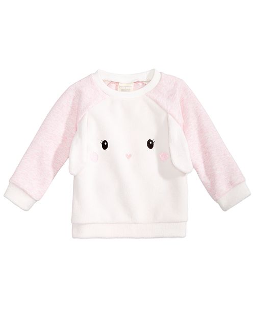 First Impressions Baby Girls Bunny Sweatshirt, Created for Macy's & Reviews Sweaters Kids