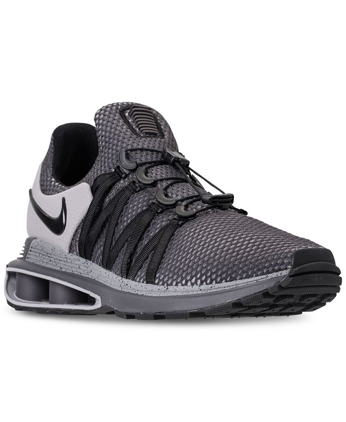 Nike Men's Shox Gravity Casual Sneakers from Finish Line - Macy's