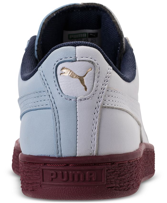 Puma Women's Basket Casual Sneakers from Finish Line - Macy's