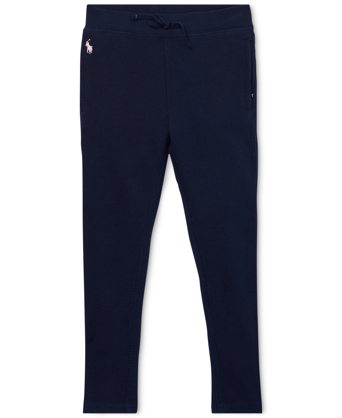 Polo Ralph Lauren Toddler Girls French Terry Leggings In Refined Navy